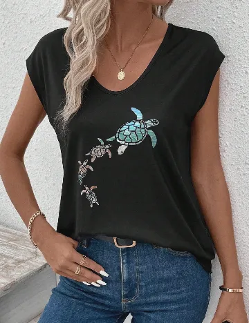 Tricou SHEIN, negru