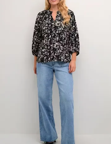 Bluza Kaffe, negru