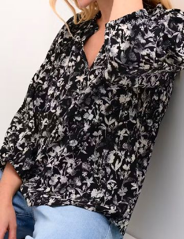 Bluza Kaffe, negru