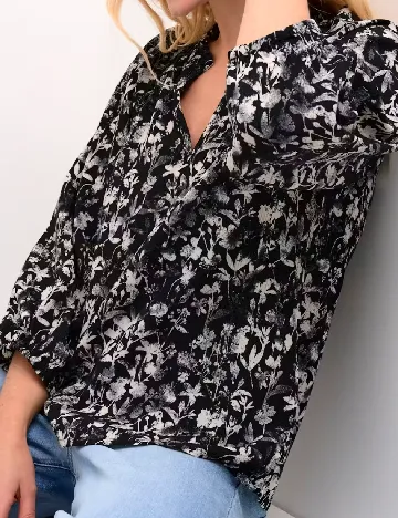 Bluza Kaffe, negru