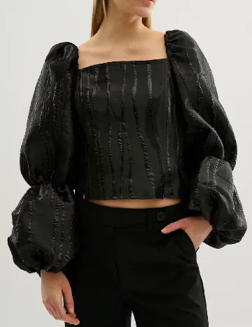 Bluza Karen By Simonsen, negru