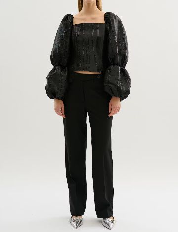 Bluza Karen By Simonsen, negru