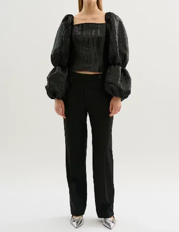 Bluza Karen By Simonsen, negru