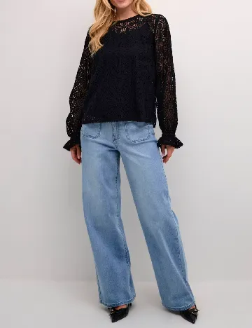 Bluza Kaffe, negru