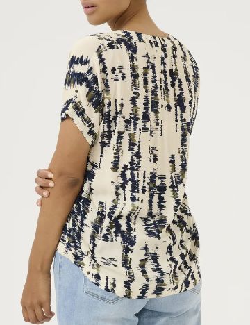 Bluza Kaffe, crem