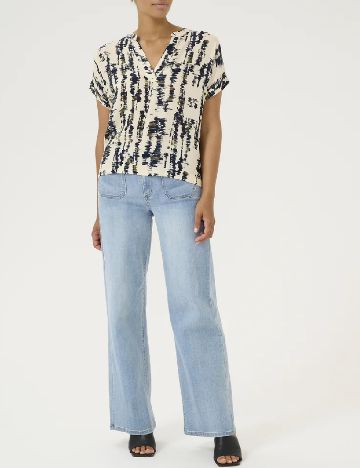 Bluza Kaffe, crem