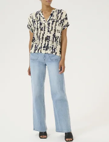Bluza Kaffe, crem