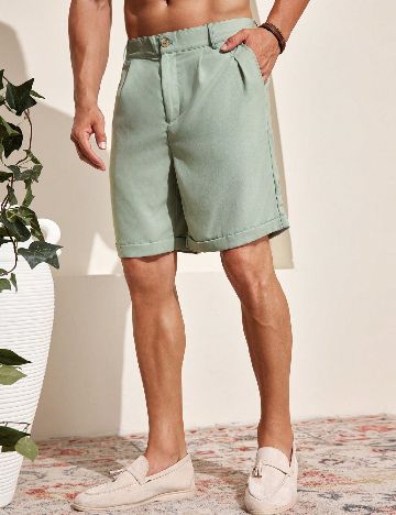 Pantaloni scurti SHEIN, verde