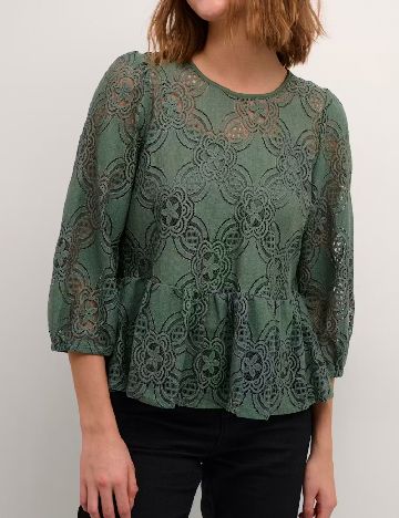 Bluza Kaffe, verde
