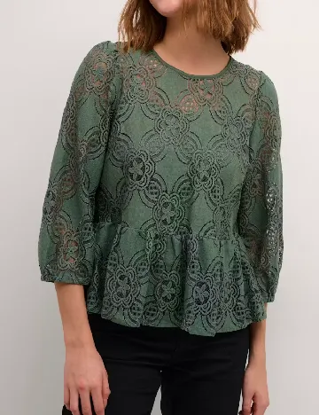 Bluza Kaffe, verde