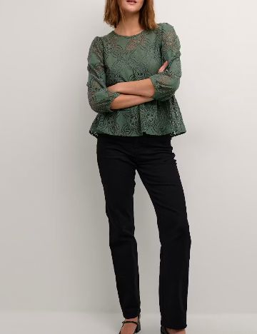 Bluza Kaffe, verde