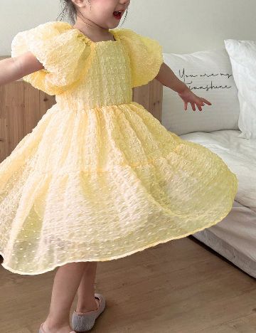 Rochie Shein Kids, galben