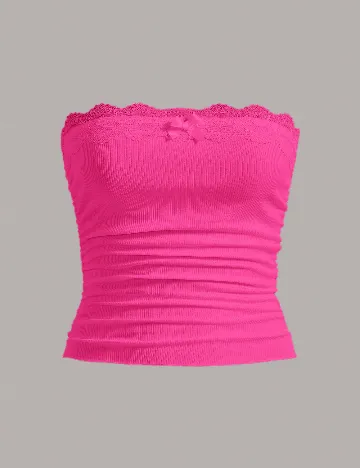Top SHEIN CURVE, roz