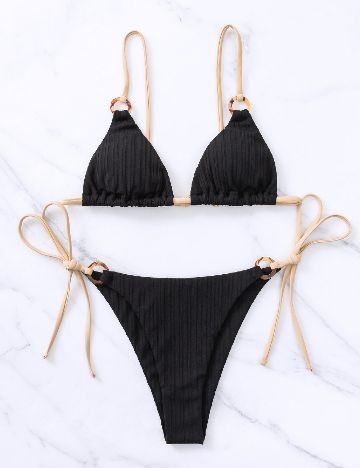 Costum de baie SHEIN, negru