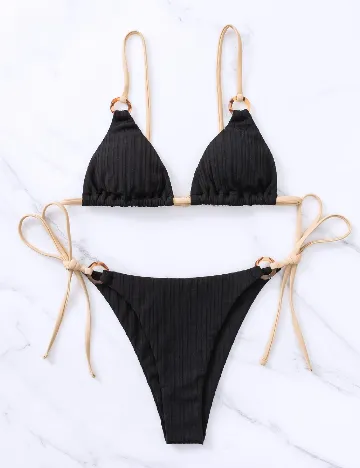 Costum de baie SHEIN, negru
