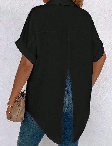 Camasa SHEIN CURVE, negru