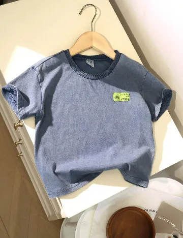 Tricou Shein Kids, albastru