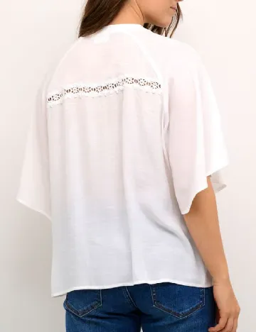 Bluza Kaffe, alb
