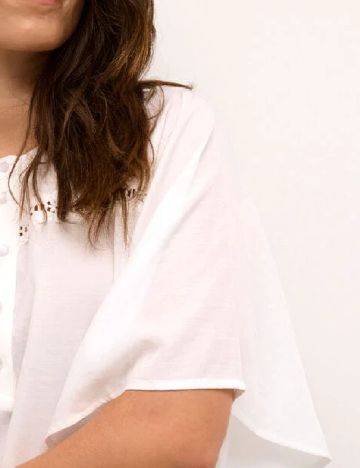 Bluza Kaffe, alb