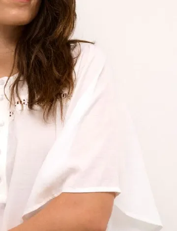 Bluza Kaffe, alb
