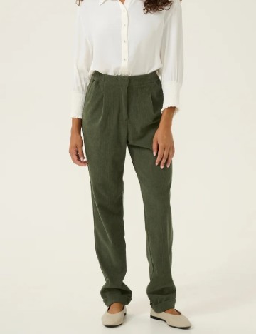 Pantaloni Cream, verde