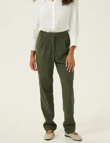 Pantaloni Cream, verde