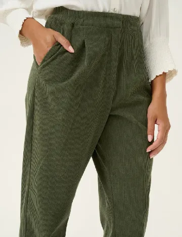 Pantaloni Cream, verde