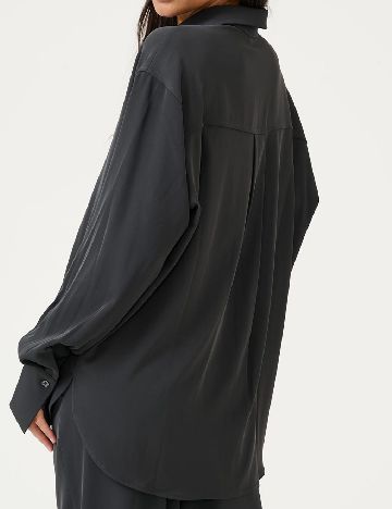 Camasa Oversize Kaffe, gri