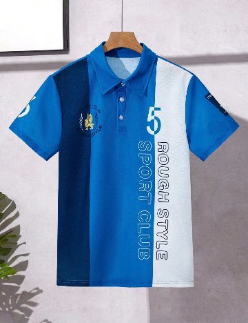 Tricou Shein Kids, albastru