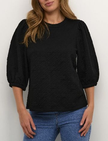 Bluza Kaffe, negru