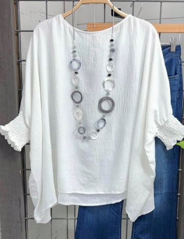 Bluza SHEIN, alb