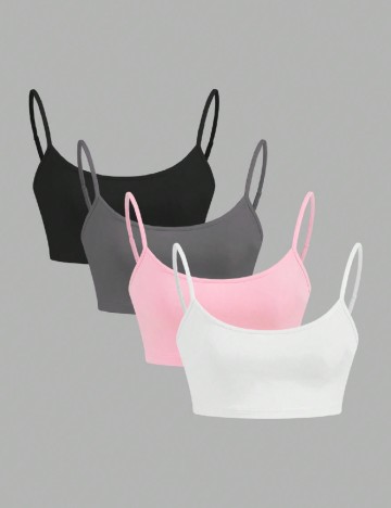 Set topuri 4 bucati SHEIN, mix culori