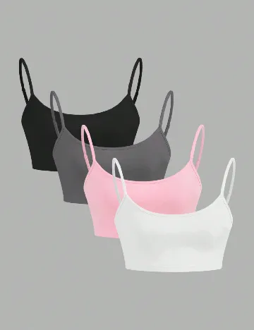 Set topuri 4 bucati SHEIN, mix culori