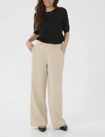 Pantaloni Kaffe, bej