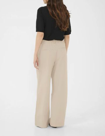 Pantaloni Kaffe, bej
