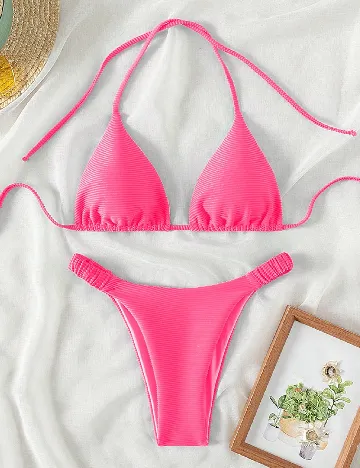 Costum de baie SHEIN, roz