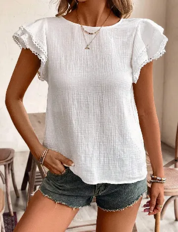 Bluza SHEIN, alb