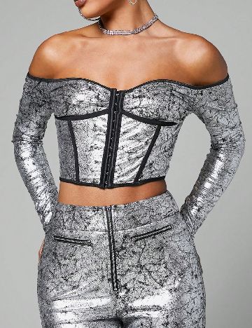Top SHEIN, gri