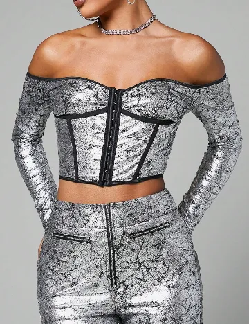 Top SHEIN, gri