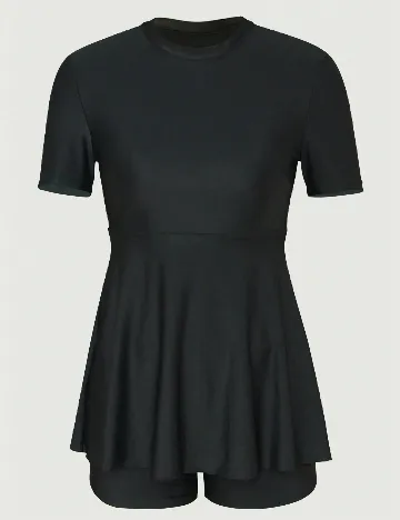Compleu De Plaja SHEIN, negru