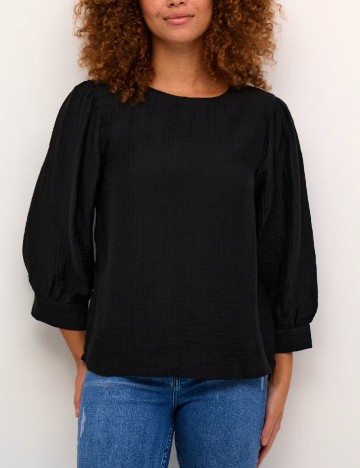 Bluza Kaffe, negru