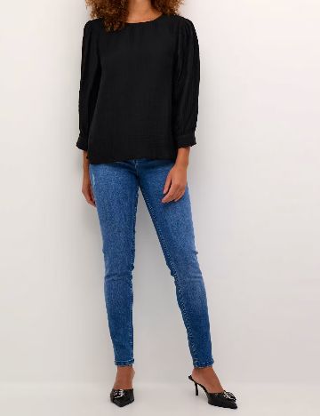 Bluza Kaffe, negru