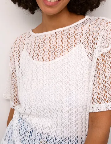 Bluza Kaffe, alb