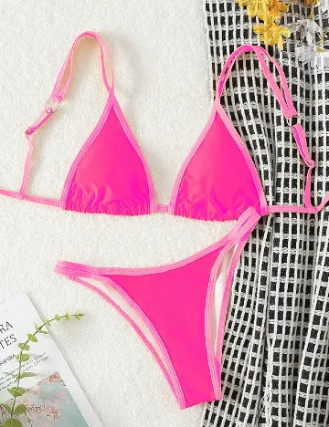 Costum de baie SHEIN, roz