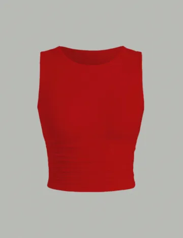 Top SHEIN, rosu