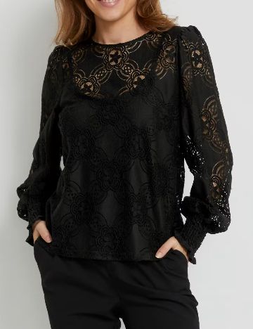 Bluza Kaffe, negru