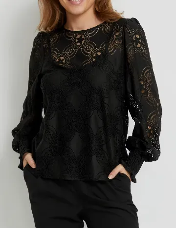 Bluza Kaffe, negru