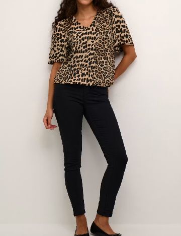 Bluza Kaffe, animal print