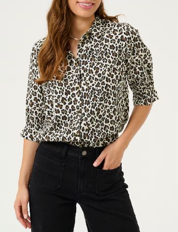 Camasa Kaffe, animal print