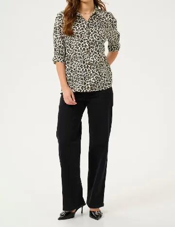 Camasa Kaffe, animal print